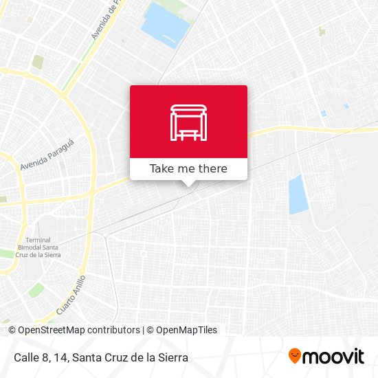 Calle 8, 14 map
