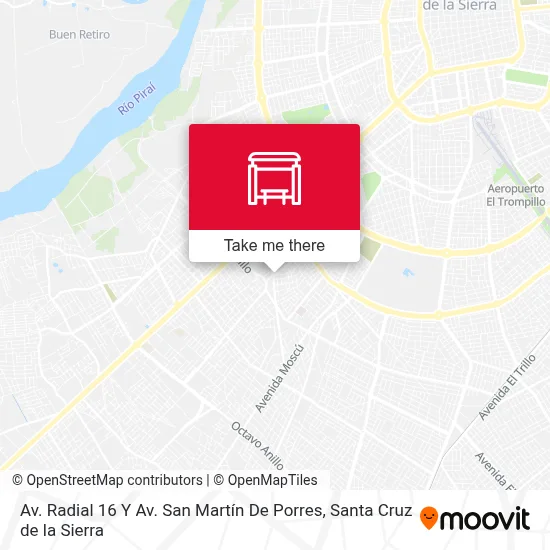 Mapa de Av. Radial 16 Y Av. San Martín De Porres