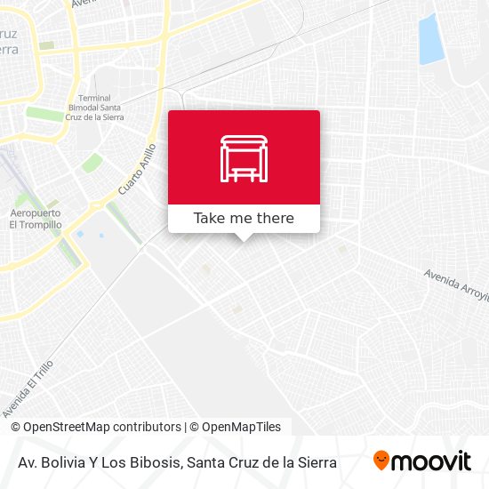 Mapa de Av. Bolivia Y Los Bibosis