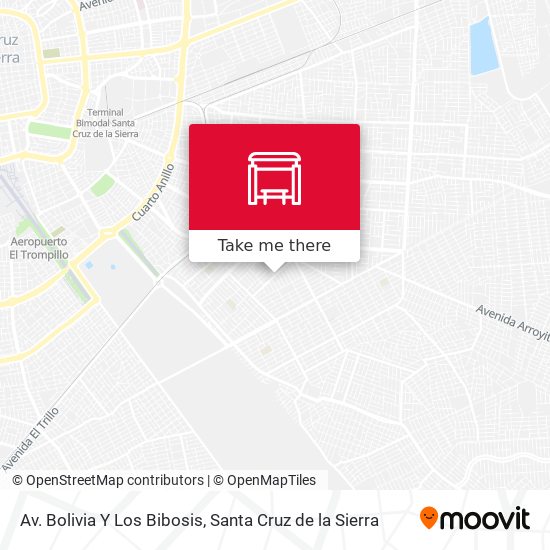 Mapa de Av. Bolivia Y Los Bibosis