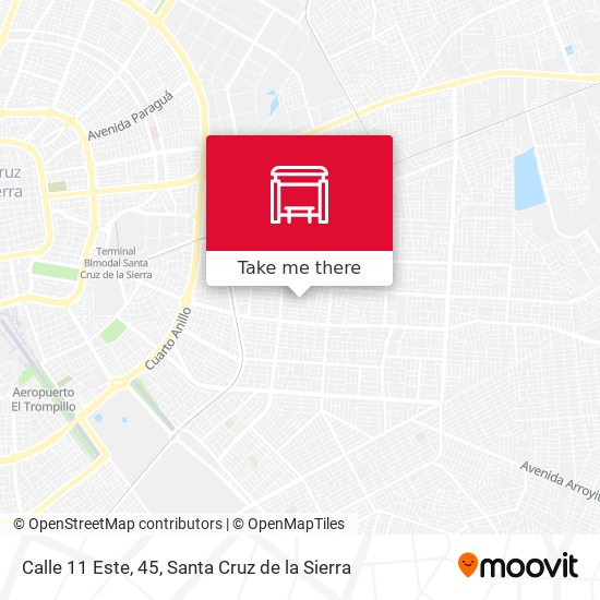 Mapa de Calle 11 Este, 45