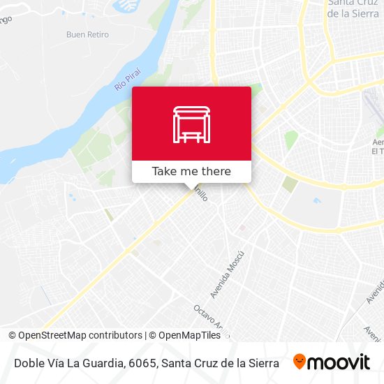 Doble Vía La Guardia, 6065 map