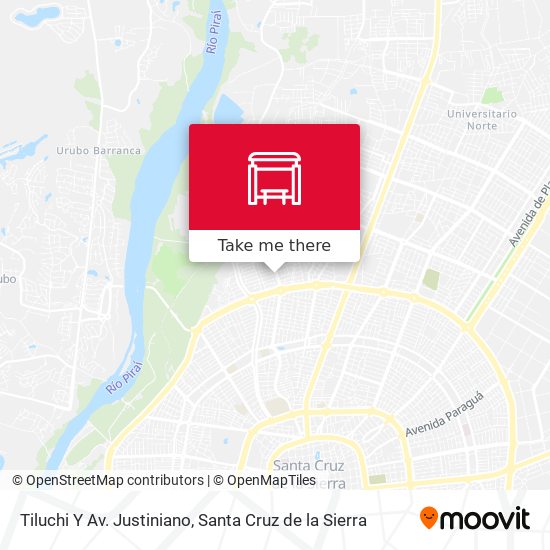 Tiluchi Y Av. Justiniano map