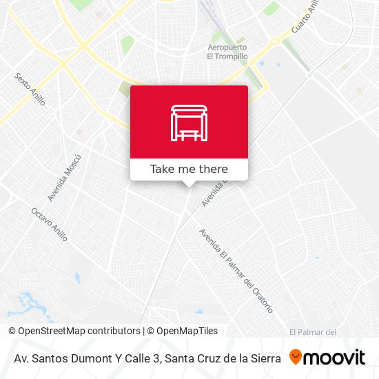 Mapa de Av. Santos Dumont Y Calle 3