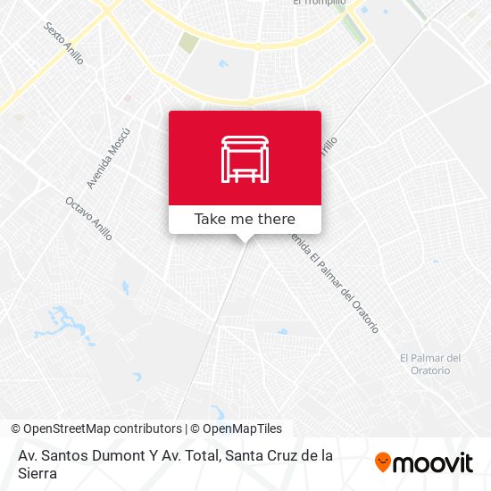 Av. Santos Dumont Y Av. Total map