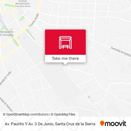 Mapa de Av. Paurito Y Av. 3 De Junio