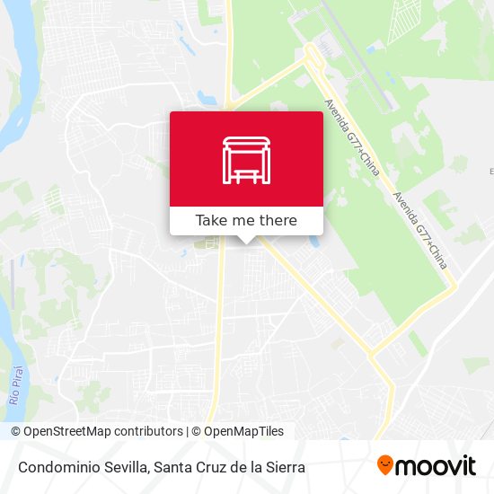 Condominio Sevilla map