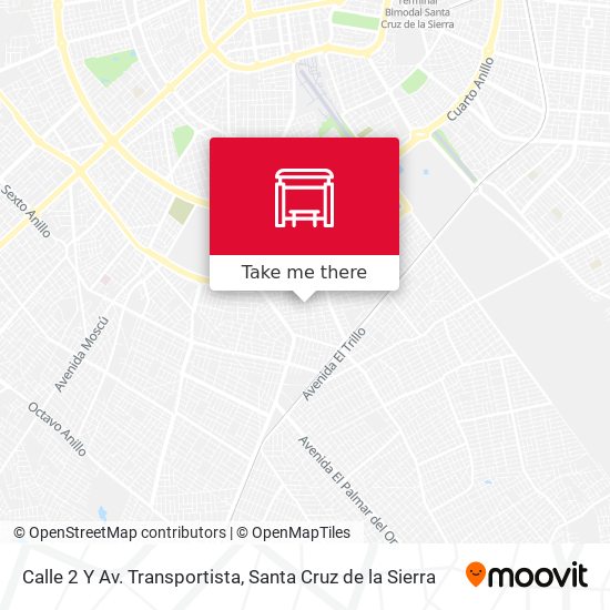 Calle 2 Y Av. Transportista map