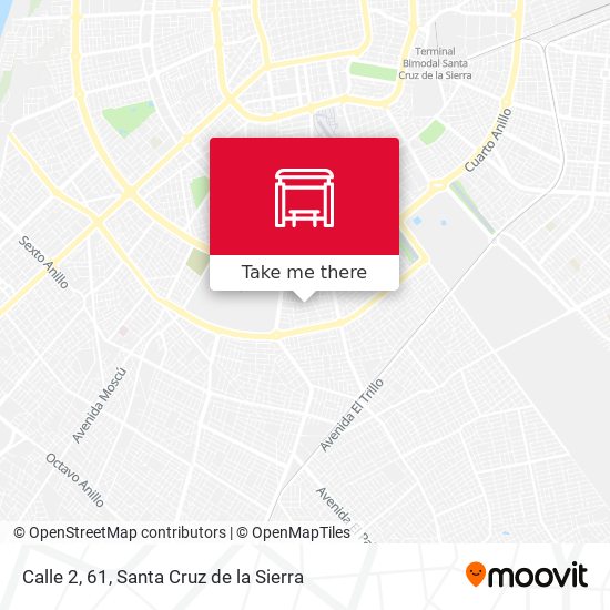 Calle 2, 61 map