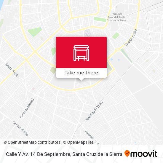 Calle Y Av. 14 De Septiembre map