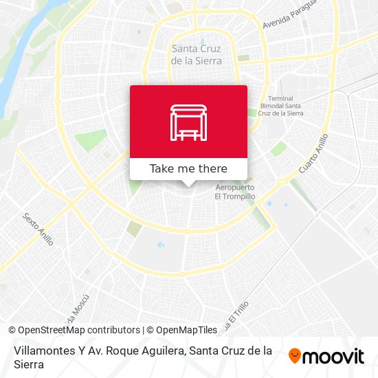 Villamontes Y Av. Roque Aguilera map