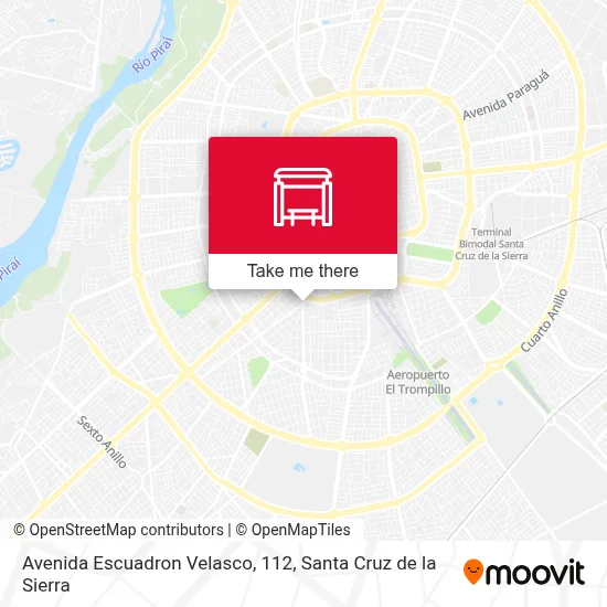 Mapa de Avenida Escuadron Velasco, 112