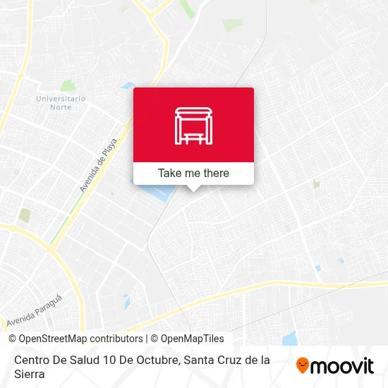 Mapa de Centro De Salud 10 De Octubre
