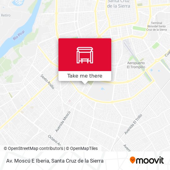 Av. Moscú E Iberia map