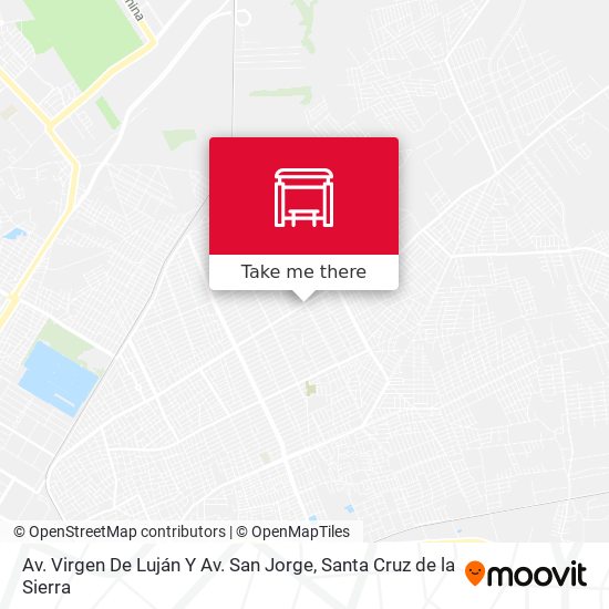 Av. Virgen De Luján Y Av. San Jorge map