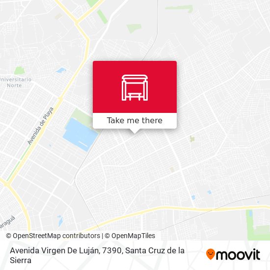 Avenida Virgen De Luján, 7390 map