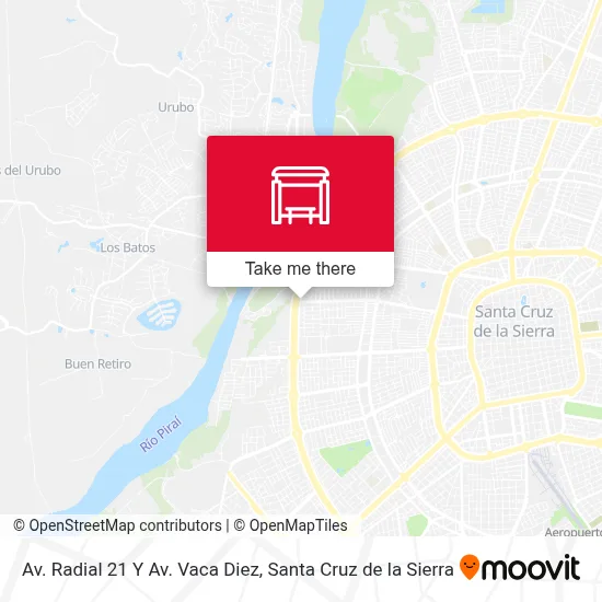 Mapa de Av. Radial 21 Y Av. Vaca Diez
