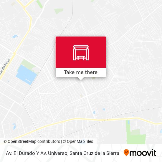 Av. El Durado Y Av. Universo map