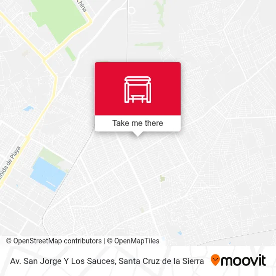 Mapa de Av. San Jorge Y Los Sauces