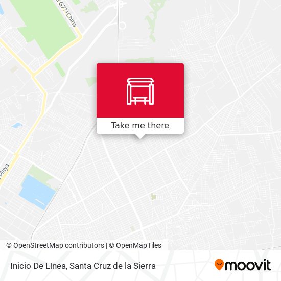 Inicio De Línea map