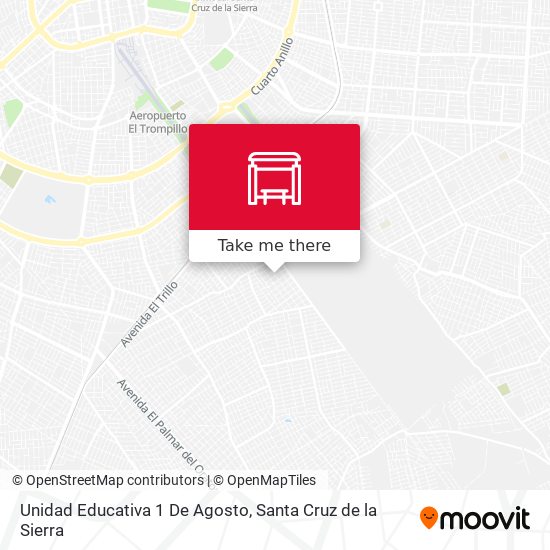 Unidad Educativa 1 De Agosto map