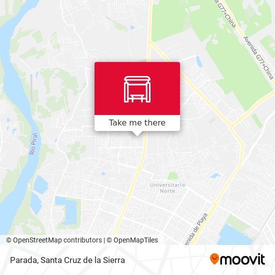 Parada map