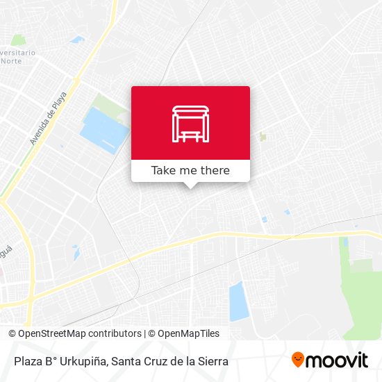 Plaza B° Urkupiña map