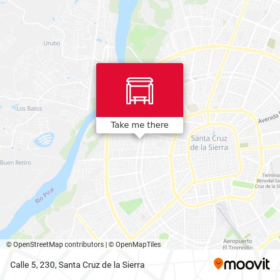 Calle 5, 230 map
