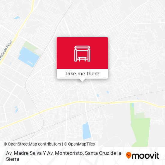 Mapa de Av. Madre Selva Y Av. Montecristo