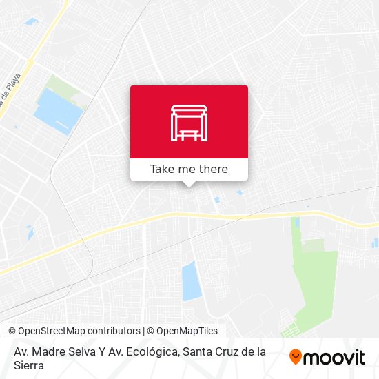 Av. Madre Selva Y Av. Ecológica map