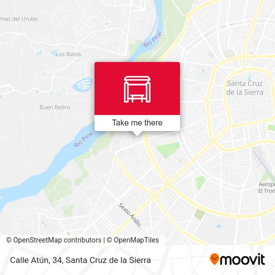 Mapa de Calle Atún, 34