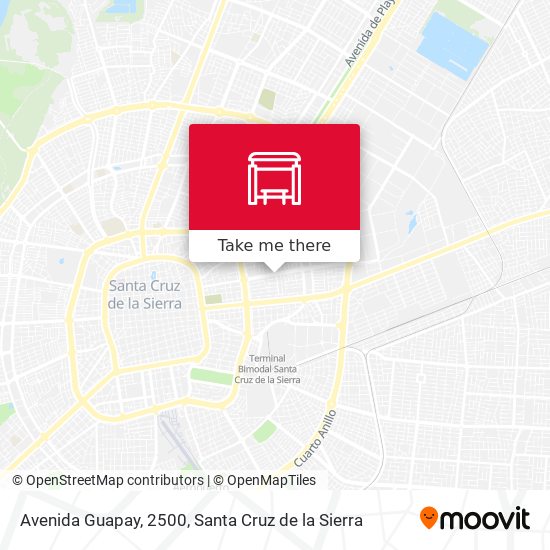 Avenida Guapay, 2500 map