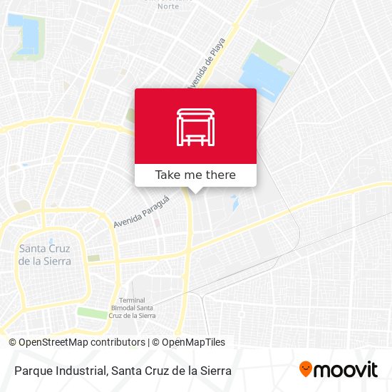 Parque Industrial map