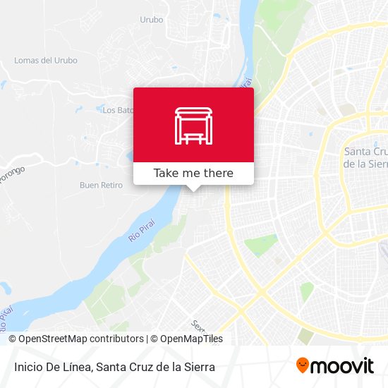 Inicio De Línea map