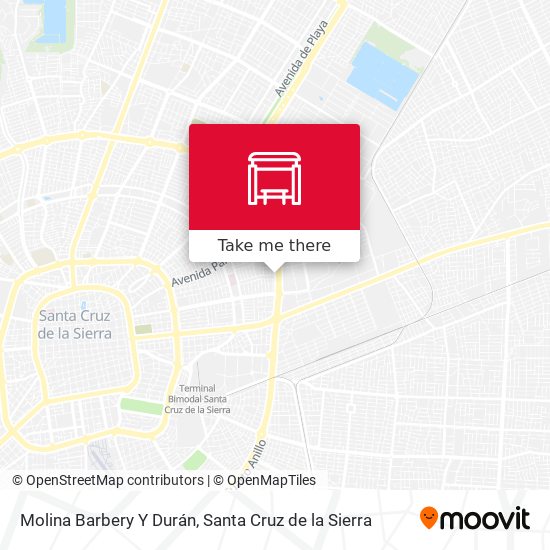 Molina Barbery Y Durán map