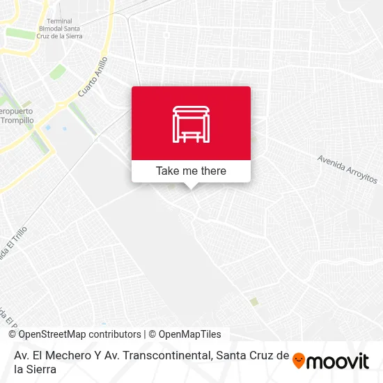 Mapa de Av. El Mechero Y Av. Transcontinental