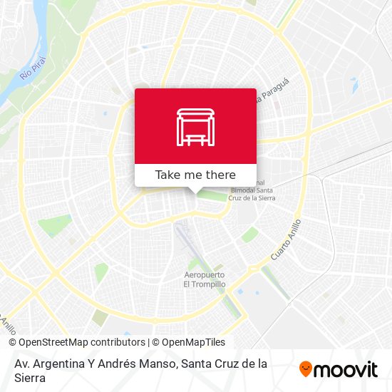 Av. Argentina Y Andrés Manso map