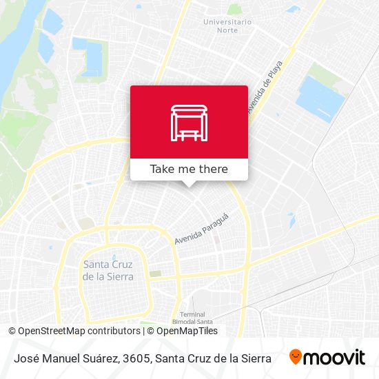 José Manuel Suárez, 3605 map
