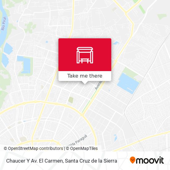 Chaucer Y Av. El Carmen map