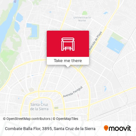 Combate Balla Flor, 3895 map