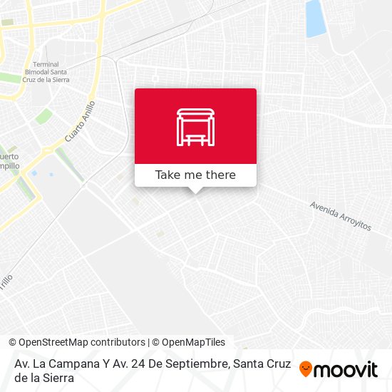 Mapa de Av. La Campana Y Av. 24 De Septiembre