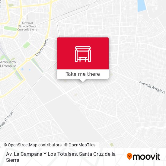 Av. La Campana Y Los Totaíses map