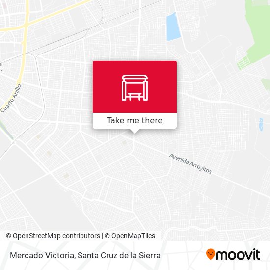 Mercado Victoria map