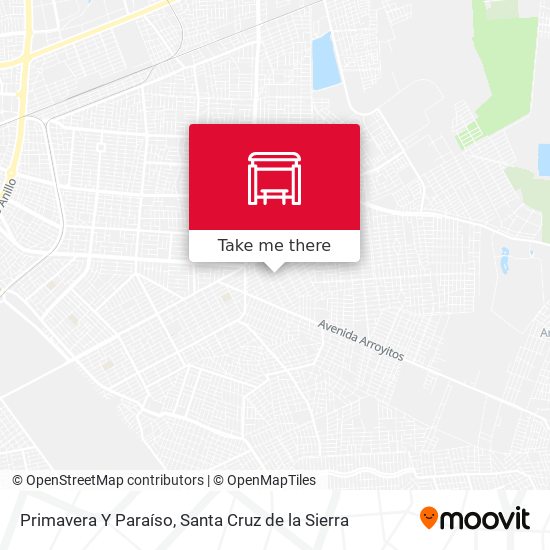 Primavera Y Paraíso map