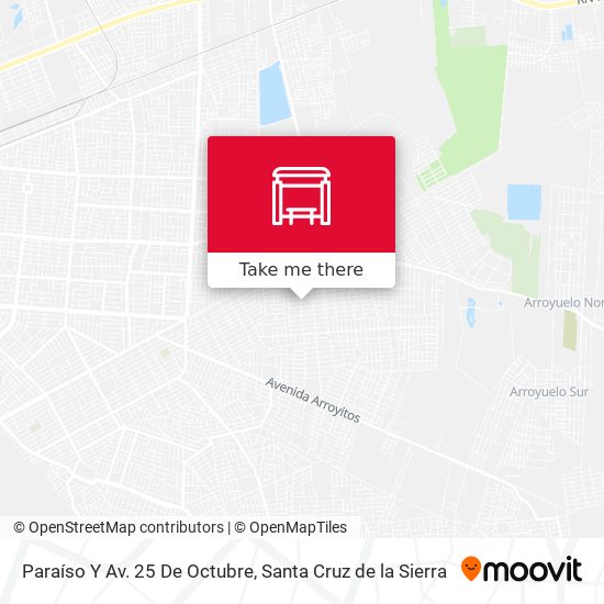 Paraíso Y Av. 25 De Octubre map