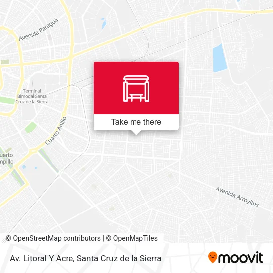 Mapa de Av. Litoral Y Acre