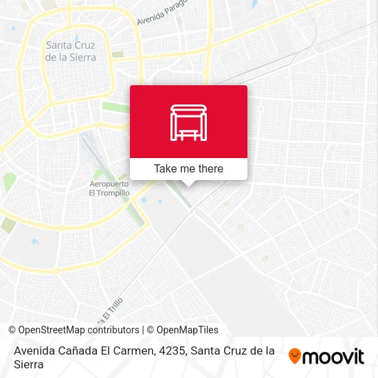 Mapa de Avenida Cañada El Carmen, 4235