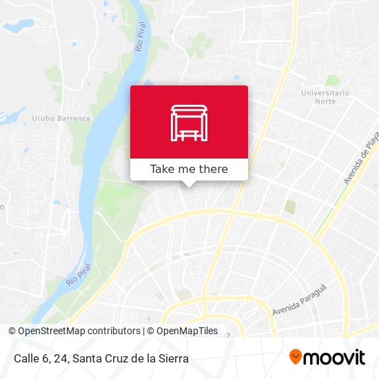 Calle 6, 24 map