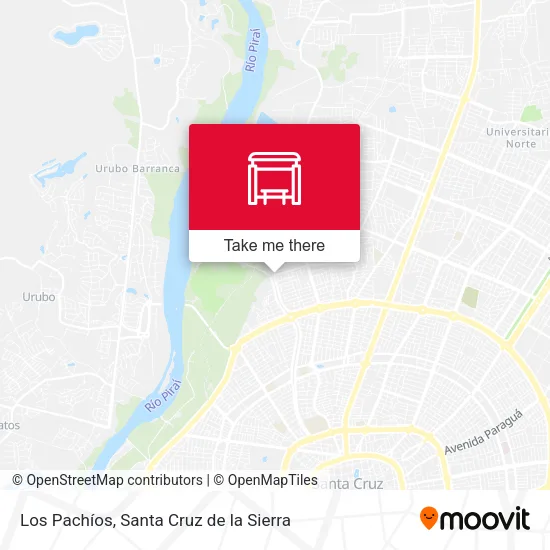 Los Pachíos map