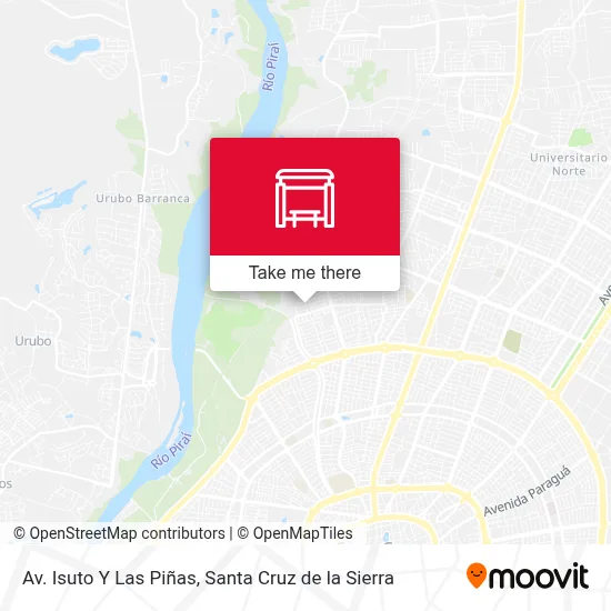 Mapa de Av. Isuto Y Las Piñas